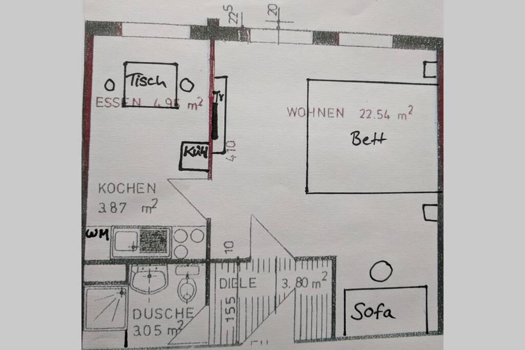Altstadt Appartement ゴスラー エクステリア 写真